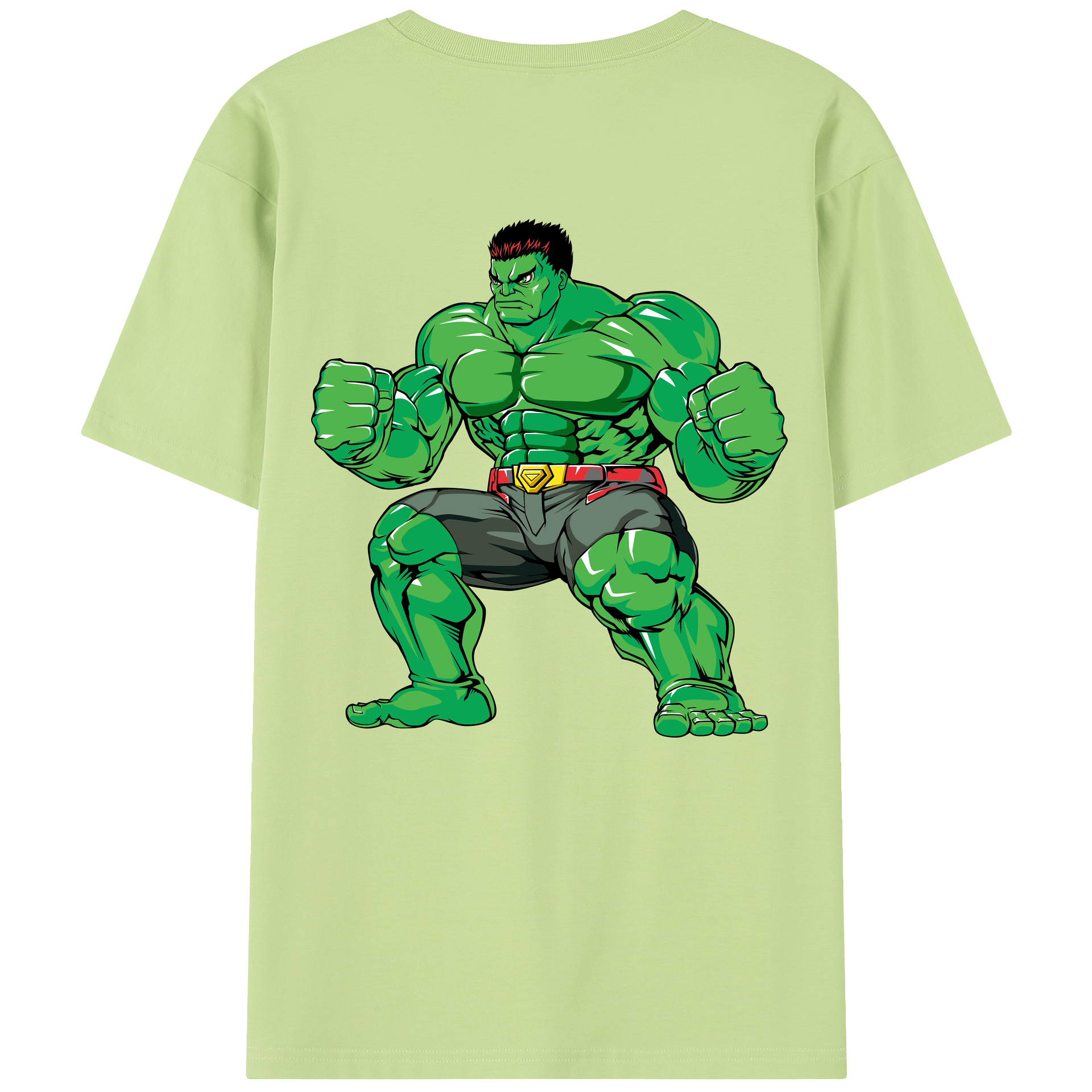 （画像用） アベンジャーズ The Avengers 綿100％半袖Tシャツ（背面プリント）